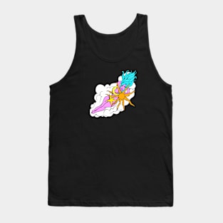 Maja Celestianuda - my rendition of Francisco Goya’s, Maja Vestida - Maja Desnuda Tank Top